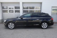 Audi A4 Avant 2.0 TDI quattro in 0E Mythosschwarz Metallic
