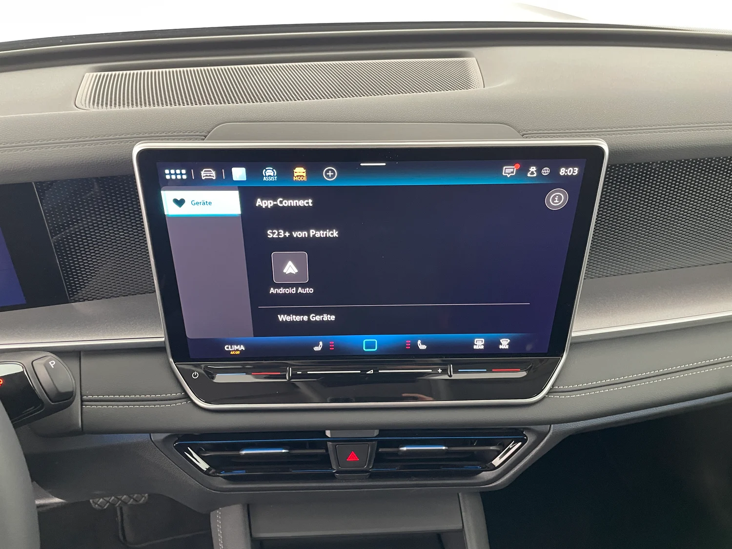 Bild eines VW Tayron Life eTSI DSG