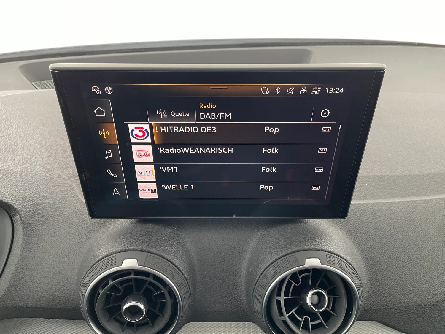 Bild eines Audi Q2 30 TFSI admired