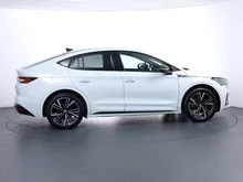 Škoda Enyaq Coupé RS in Moon-Weiß Metallic