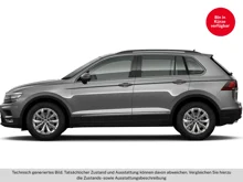 VW Tiguan Comfortline TSI in Tungsten Silver Metallic