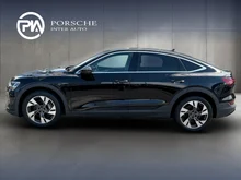 Audi e-tron Sportback 55 300 kW Business in Brillantschwarz