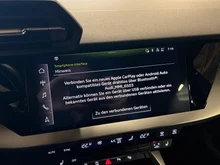 Audi A3 Limousine 35 TDI S line exterieur in Navarrablau Metallic