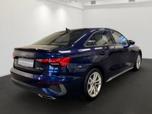 Audi A3 Limousine 35 TDI S line exterieur in Navarrablau Metallic