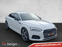 Audi A5 Sportback 3.0 TDI quattro Sport in 2Y Gletscherweiß Metallic