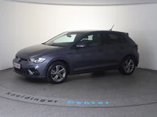 VW Polo R-Line TSI DSG in Rauchgrau Metallic