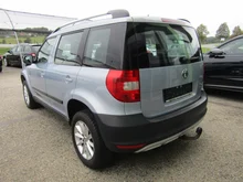 Škoda Yeti Elegance TSI in Aqua-Blau Metallic