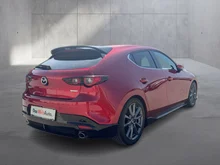 Mazda 3 e-Skyactiv-G122 Exclusive-Line in mittelrot - metallic-perleffekt