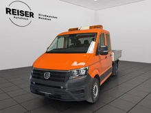 VW Crafter 35 Doka-Pritsche L3 TDI 4MOTION in leuchtorange
