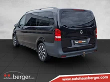 Mercedes Vito Tourer 114/116/119/124 CDI 4x4 lang Pro in schwarz metallic