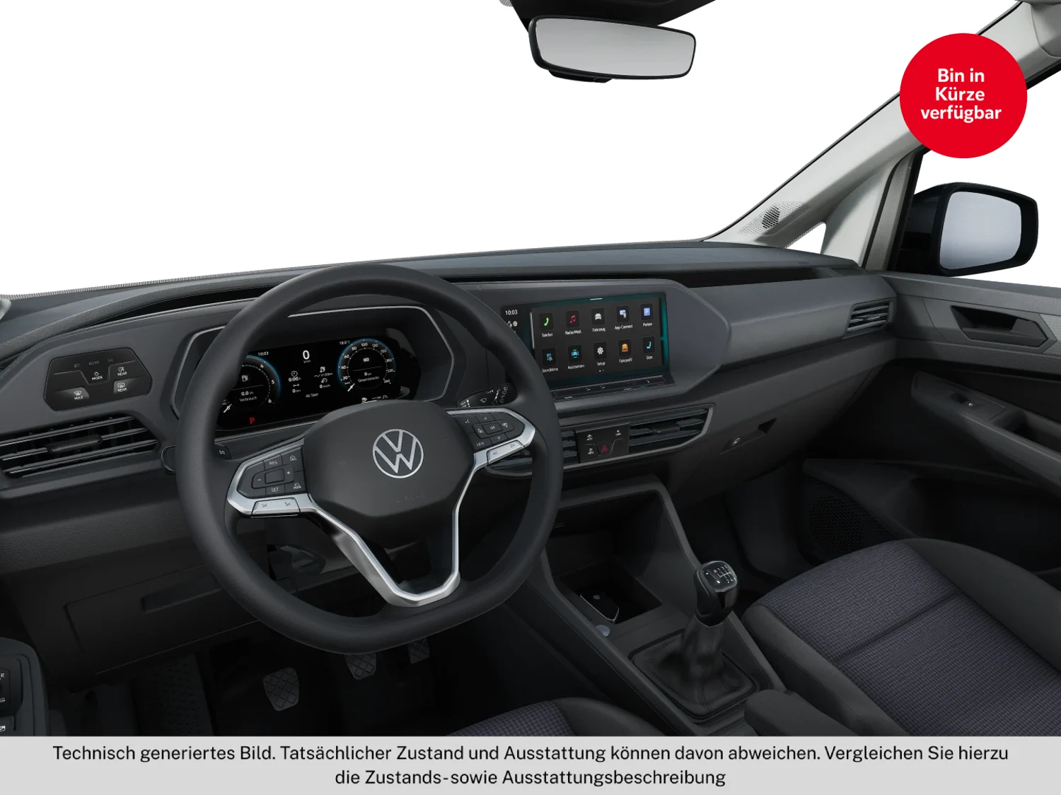 Bild eines VW Caddy Cargo TDI