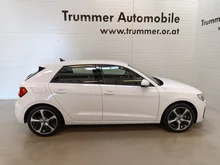 Audi A1 Sportback 30 TFSI intense in Cortinaweiss