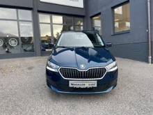 Škoda Fabia SC in Lava-Blau Metallic
