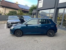 Škoda Fabia SC in Lava-Blau Metallic