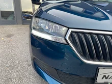 Škoda Fabia SC in Lava-Blau Metallic