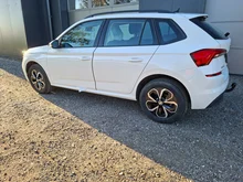 Škoda Kamiq SC TSI in Alaska-Weiß