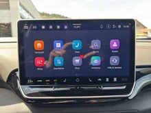 VW ID.4 GTX 4MOTION 250 kW Business -77 kWh in Mondsteingrau Dach schwarz