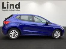 SEAT Ibiza FR EcoTSI in Mystery-Blau Metallic