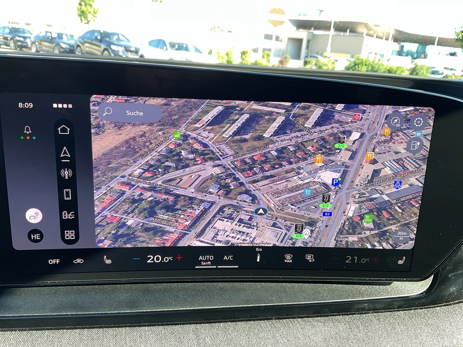 Bild eines Audi Q6 e-tron quattro