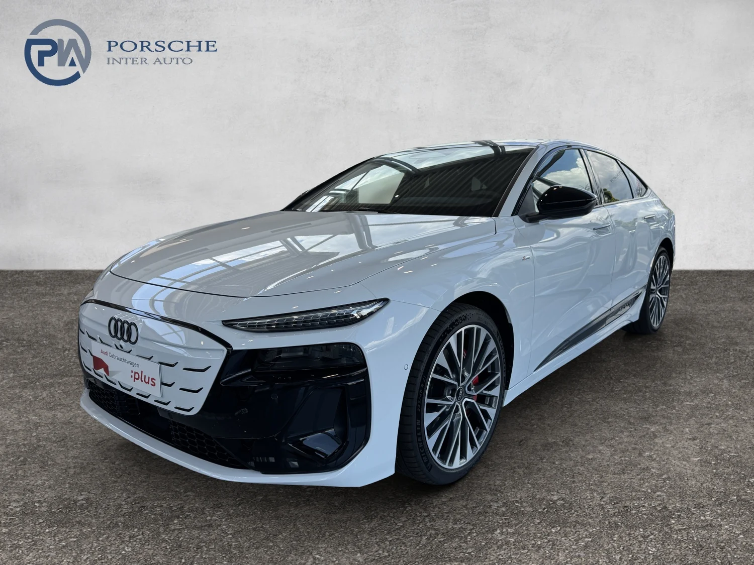 Bild eines Audi A6 Sportback e-tron quattro business