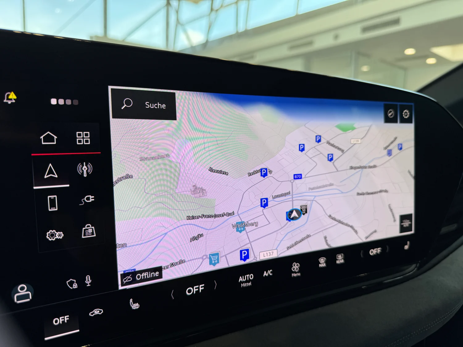 Bild eines Audi A6 Sportback e-tron quattro business