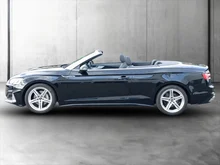 Audi A5 Cabriolet 40 TFSI quattro advanced in MYTHOSSCHWARZ METALLIC
