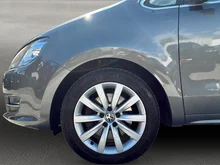 VW Sharan Bus+ TDI SCR 4MOTION DSG 7-Sitzer in Indiumgrau Metallic