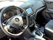 VW Sharan Bus+ TDI SCR 4MOTION DSG 7-Sitzer in Indiumgrau Metallic