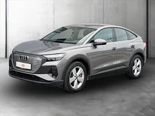 Audi Q4 Sportback e-tron 45 e-tron quattro in TAIFUNGRAU METALLIC