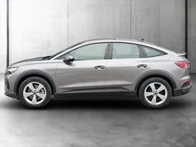 Audi Q4 Sportback e-tron 45 e-tron quattro in TAIFUNGRAU METALLIC