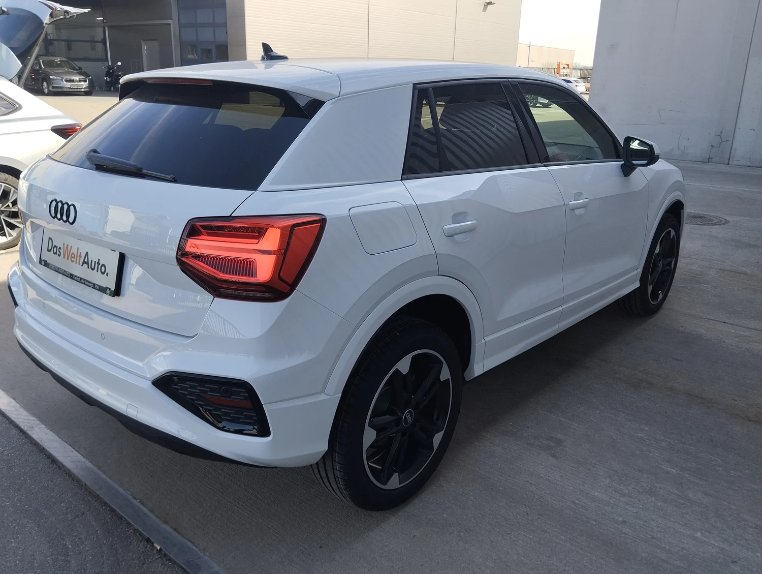 Bild eines Audi Q2 30 TFSI admired
