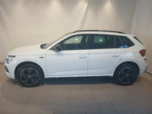 Škoda Kamiq Monte Carlo TSI in Moon-Weiß Metallic