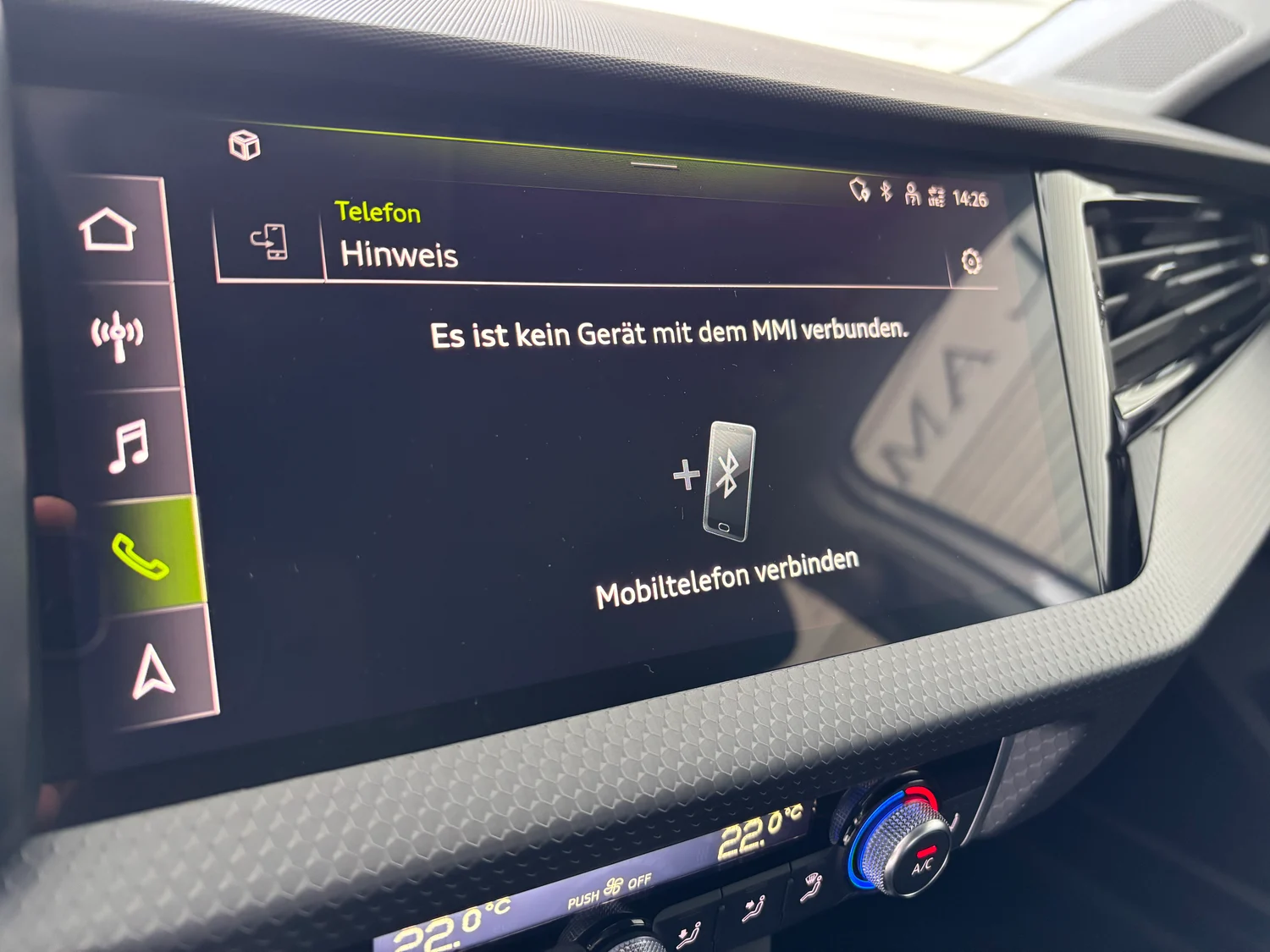 Bild eines Audi A1 Sportback 30 TFSI intense