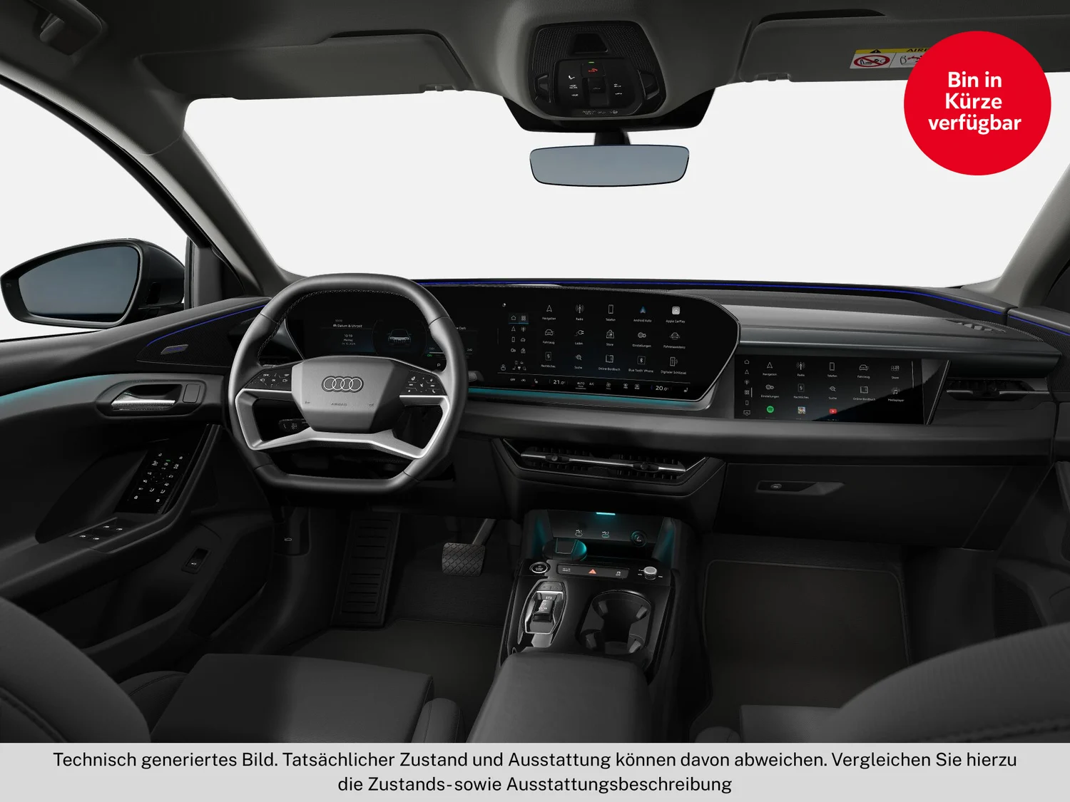 Bild eines Audi Q6 Sportback e-tron quattro