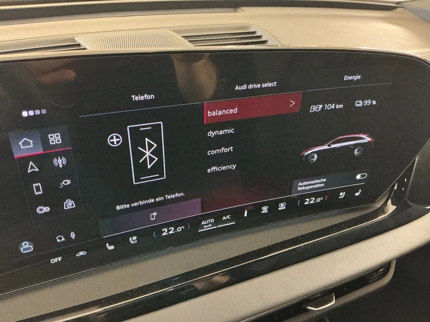 Bild eines Audi A5 Avant e-hybrid quattro 270 kW