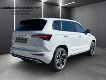 Škoda Karoq 4x4 Sportline TDI DSG in Moon-Weiß Metallic