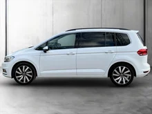VW Touran Highline TDI SCR DSG 5-Sitzer in PURE WHITE