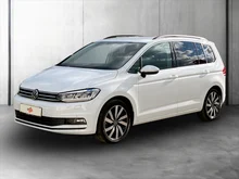 VW Touran Highline TDI SCR DSG 5-Sitzer in PURE WHITE