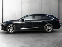 Audi A6 Avant 35 TDI Design in MYTHOSSCHWARZ METALLIC