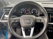 Audi A3 Sportback 30 TDI intense in atollblau metallic