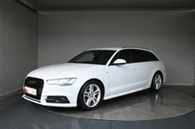 Audi A6 Avant 2.0 TDI quattro intense in gletscherweiß metallic