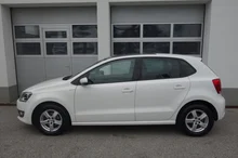VW Polo Style in candyweiß