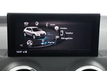 Audi Q2 30 TDI advanced in MYTHOSSCHWARZ METALLIC