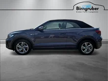 VW T-Roc Cabriolet R-Line TSI in 5W Rauchgrau Metallic