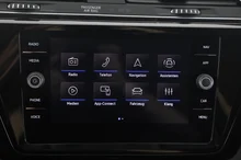VW Touran Highline TSI DSG in ATLANTIK BLUE METALLIC