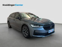 Škoda Superb Combi 4x4 Sportline TDI DSG in Graphit-Grau Metallic