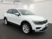 VW Tiguan Highline TDI SCR 4MOTION DSG in Pure White