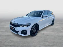 BMW 3xx 3 Touring 320 e xDrive M Sport in weiss - metallic