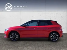 Škoda Fabia Monte Carlo TSI in Velvet-Rot Metallic