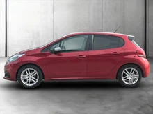 Peugeot 208 Signature 1,2 PureTech 82 in dunkelrot - metallic